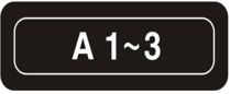 4DX ROW NUMBER(Double-side tape/3seats)